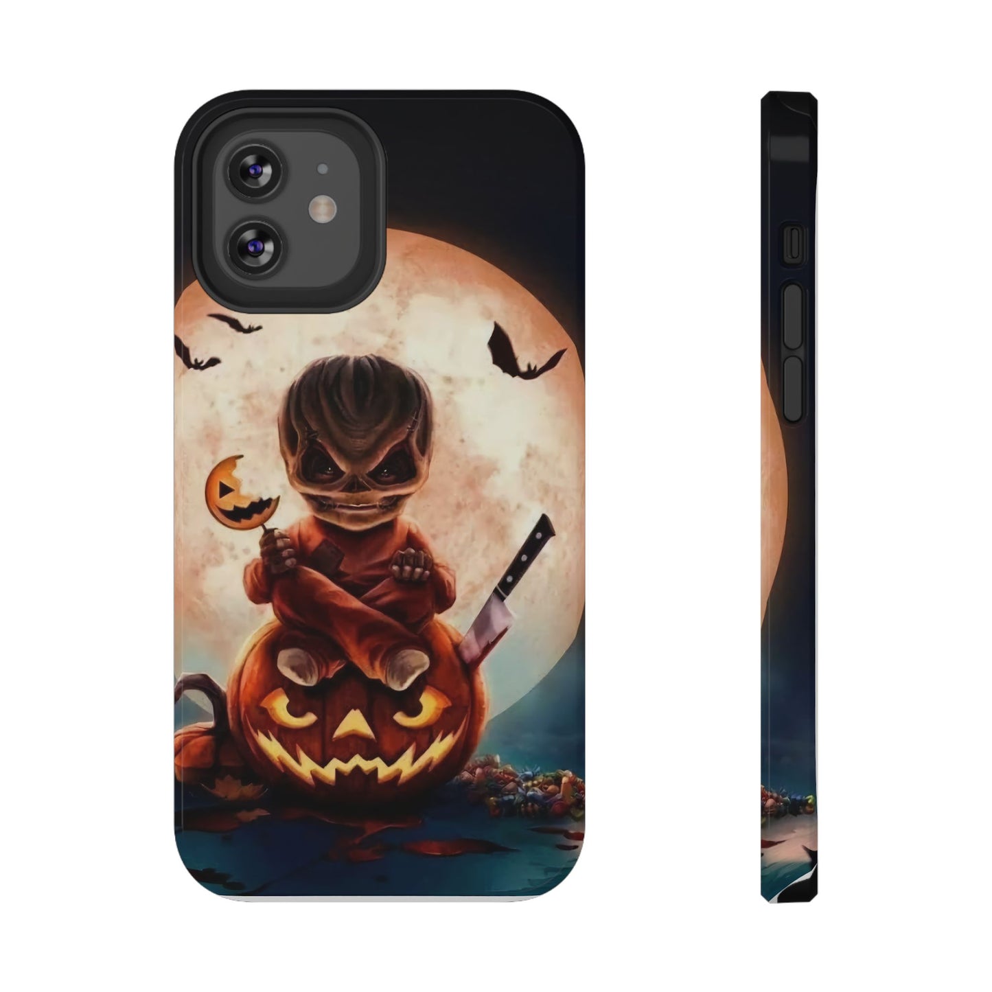 Sam | Trick Or Treat Halloween Horror Design Impact Resistant Phone Case