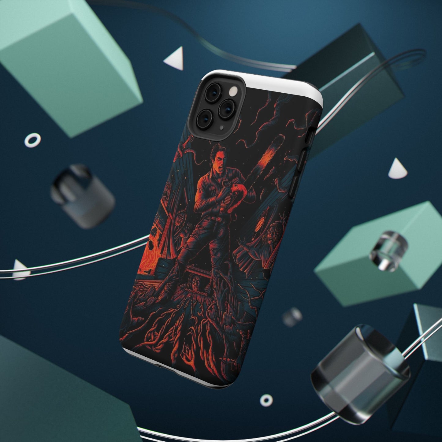 Ash Williams Impact-Resistant Design Phone Case | Perfect for Halloween & Movie Lovers