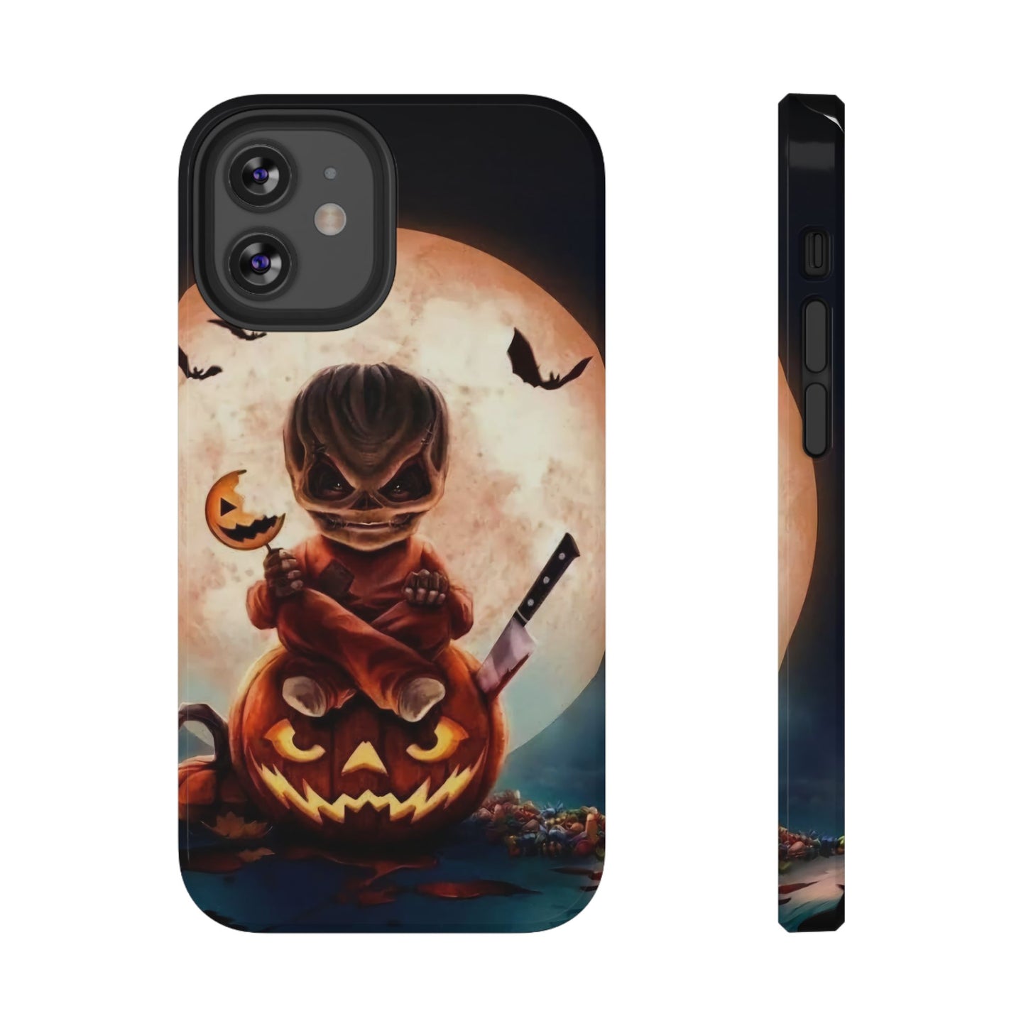 Sam | Trick Or Treat Halloween Horror Design Impact Resistant Phone Case