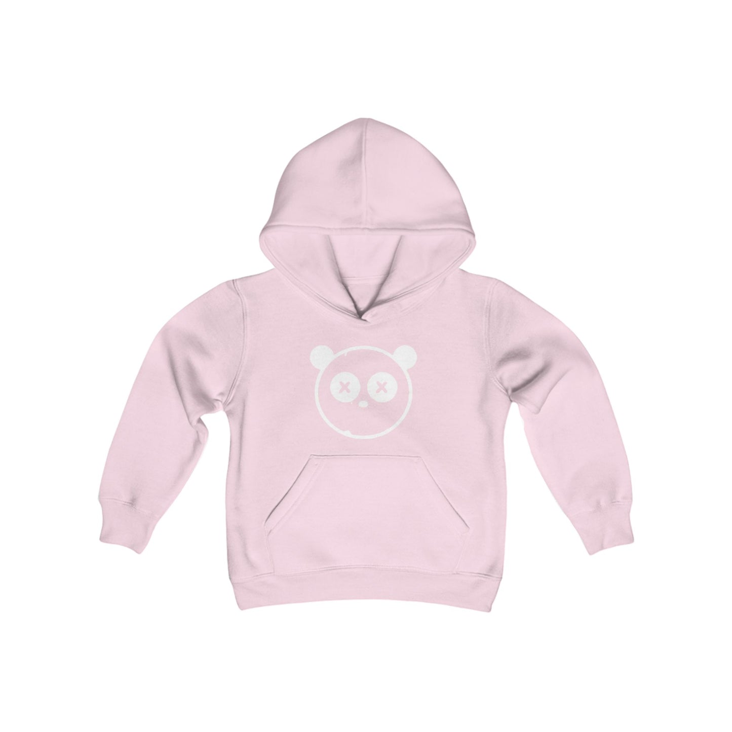 Youth Heavy Blend Hooded Sweatshirt with Once Upon A Killer Logo
