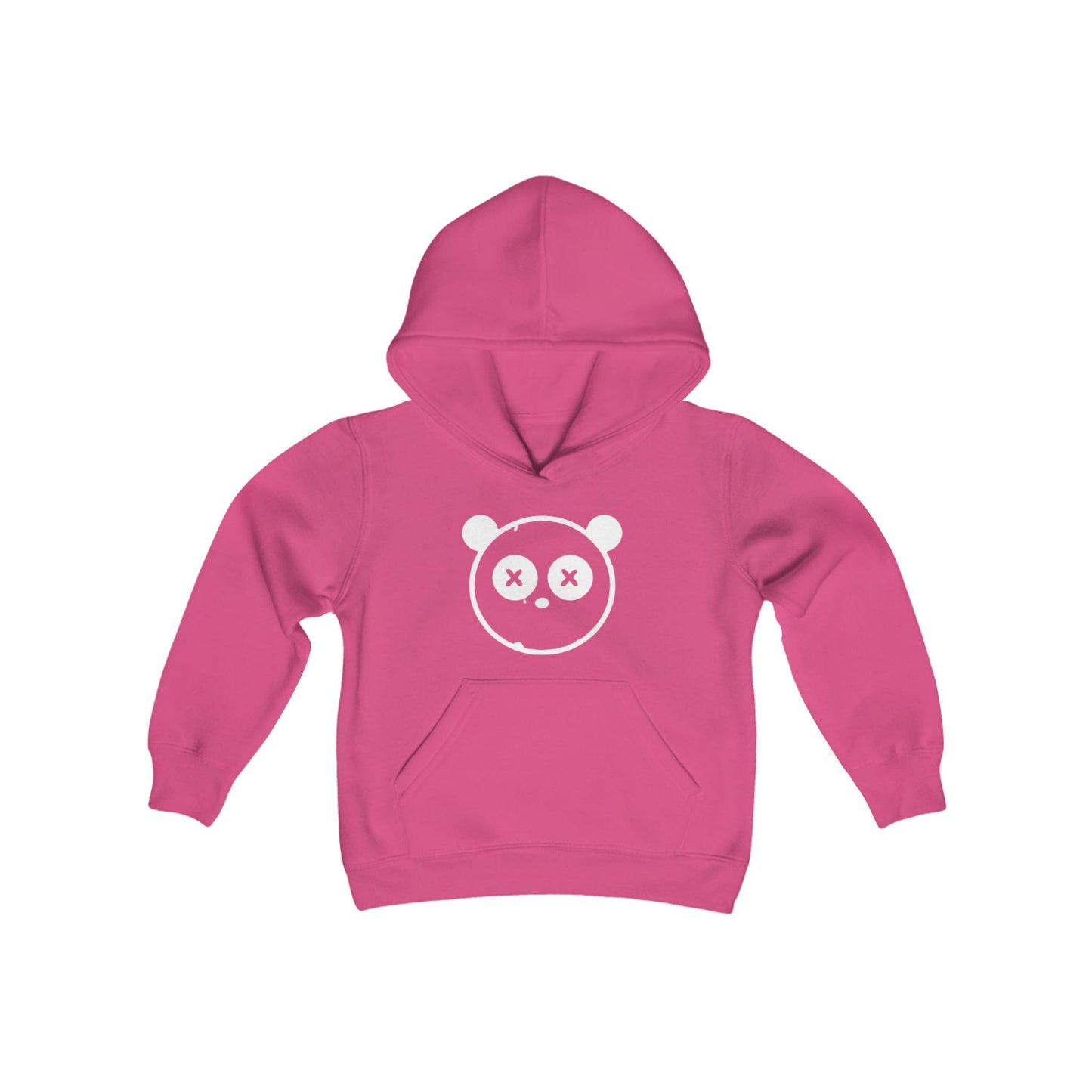Youth Heavy Blend Hooded Sweatshirt with Once Upon A Killer Logo