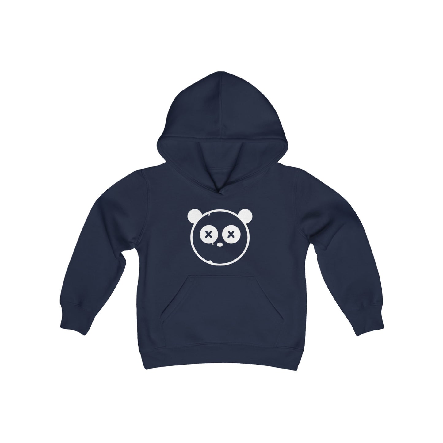 Youth Heavy Blend Hooded Sweatshirt with Once Upon A Killer Logo