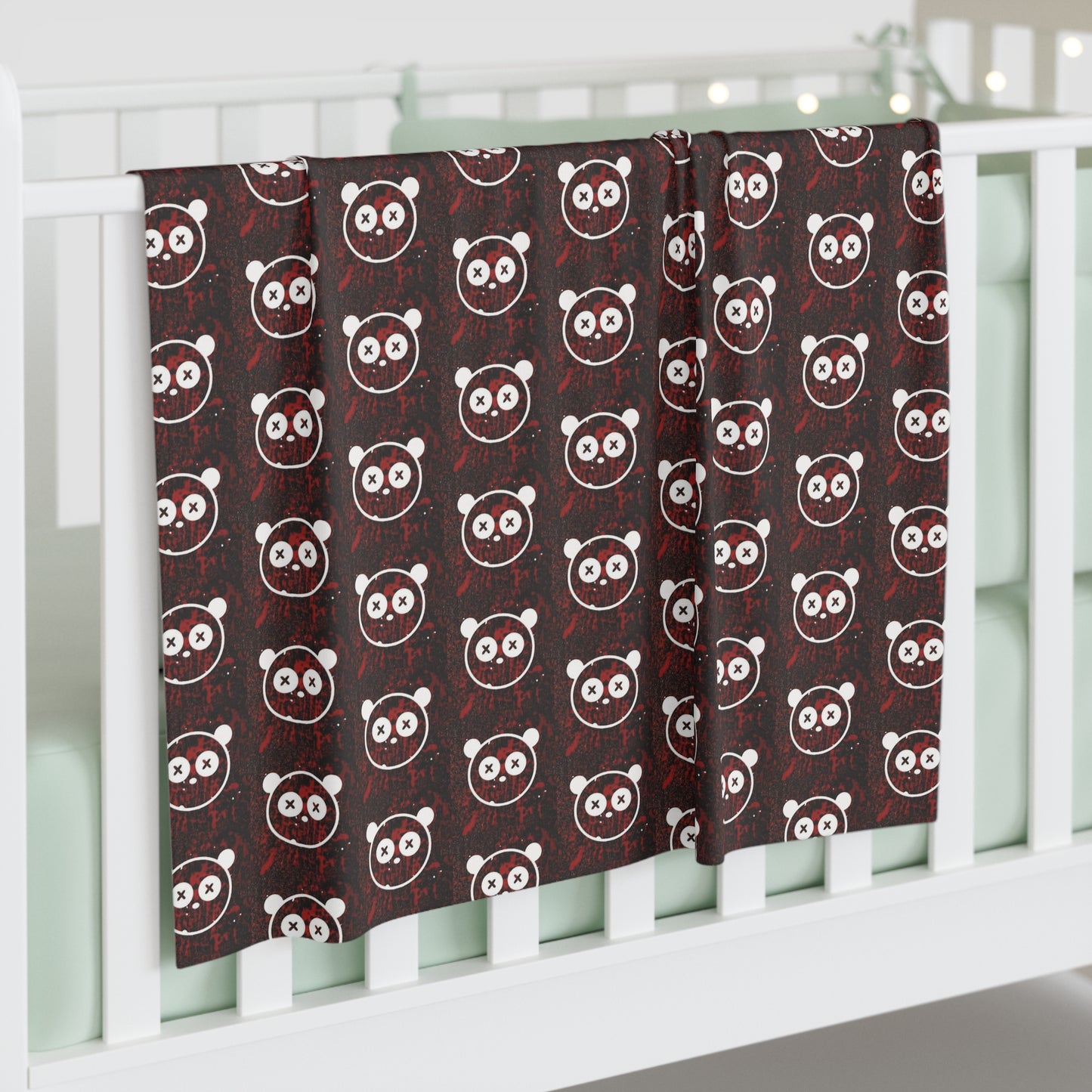 Once Upon A Killer Logo Baby Swaddle Blanket - Soft & Cozy Newborn Gift