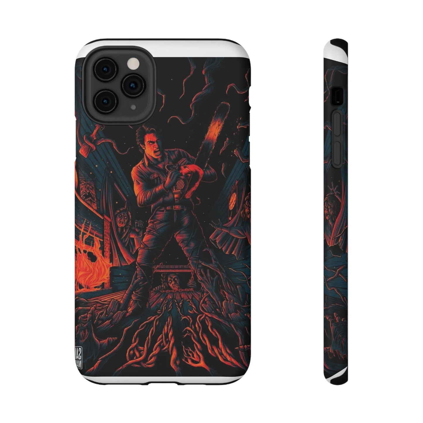 Ash Williams Impact-Resistant Design Phone Case | Perfect for Halloween & Movie Lovers