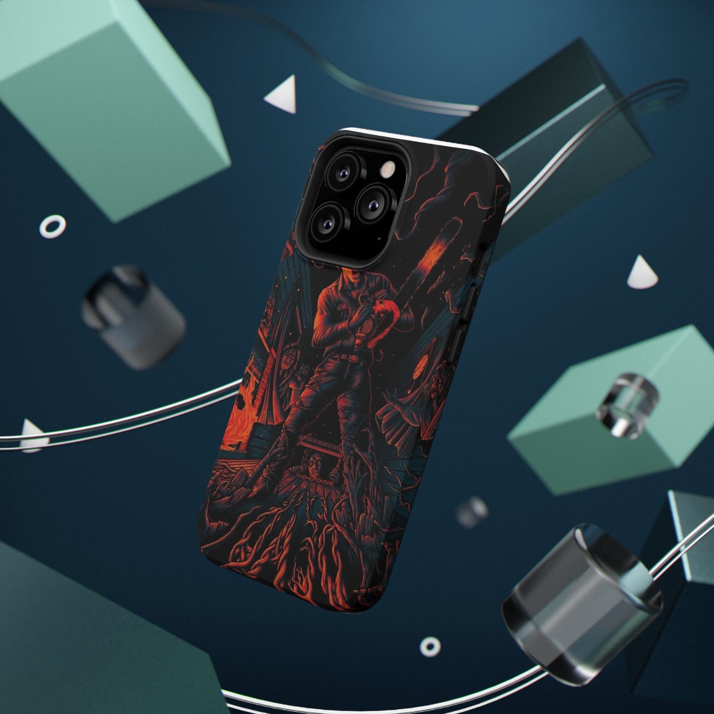 Ash Williams Impact-Resistant Design Phone Case | Perfect for Halloween & Movie Lovers