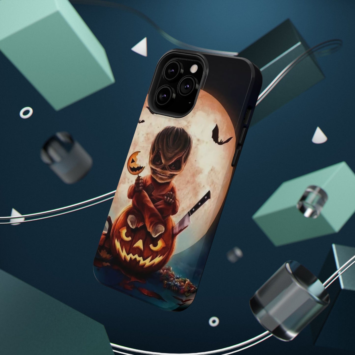 Sam | Trick Or Treat Halloween Horror Design Impact Resistant Phone Case