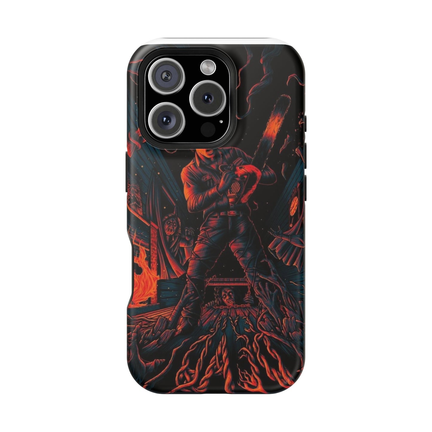 Ash Williams Impact-Resistant Design Phone Case | Perfect for Halloween & Movie Lovers