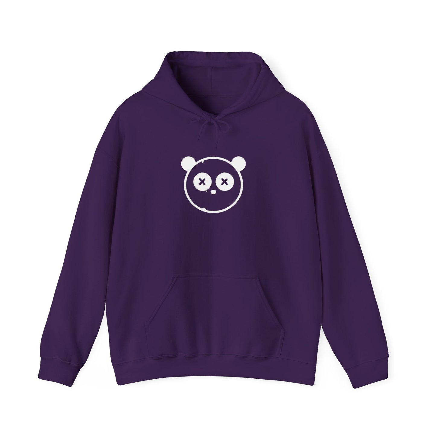 Red Unisex Heavy Blend™ Hooded Sweatshirt with Once Upon A Killer Logo - Perfect for Casual Comfort & Statement Style
