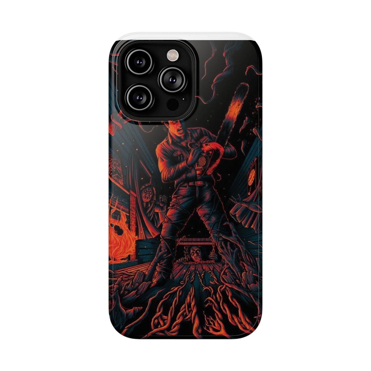 Ash Williams Impact-Resistant Design Phone Case | Perfect for Halloween & Movie Lovers