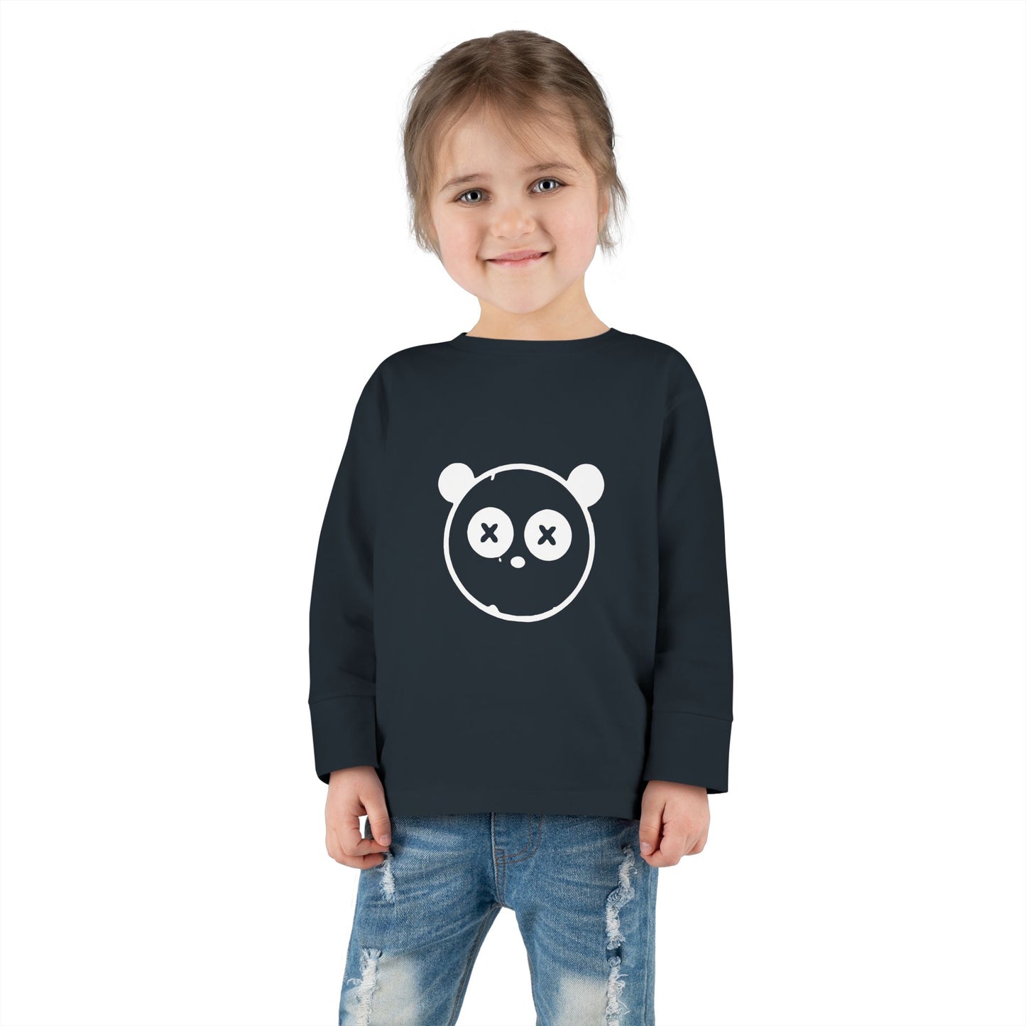 Once Upon A Killer Logo Long Sleeve Toddler Tee - Cozy & Cute