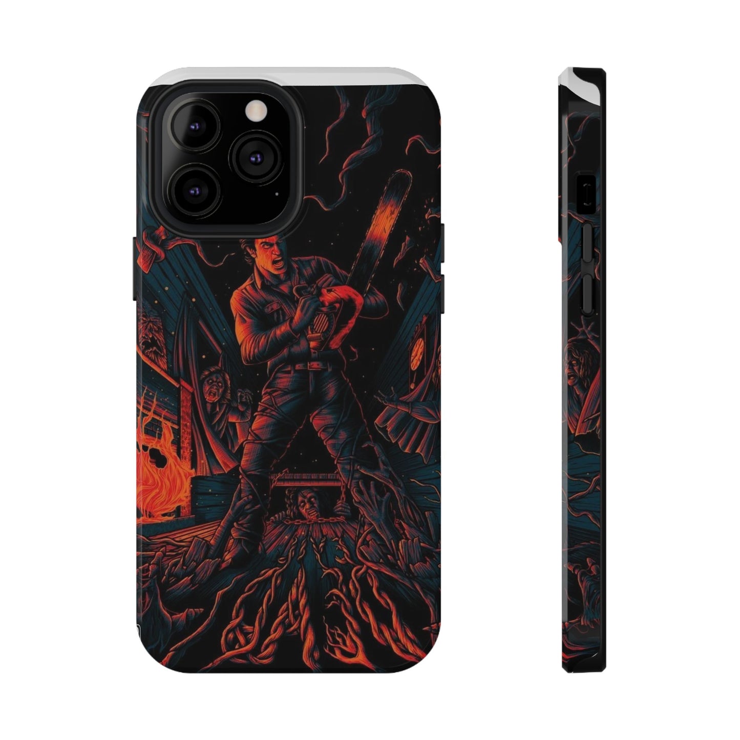 Ash Williams Impact-Resistant Design Phone Case | Perfect for Halloween & Movie Lovers