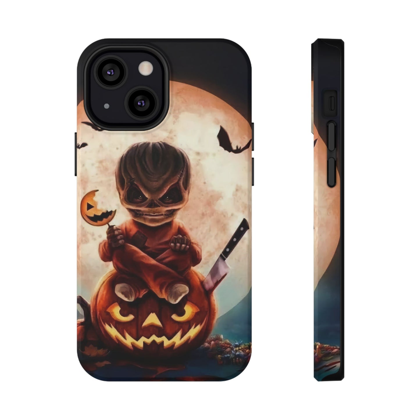 Sam | Trick Or Treat Halloween Horror Design Impact Resistant Phone Case