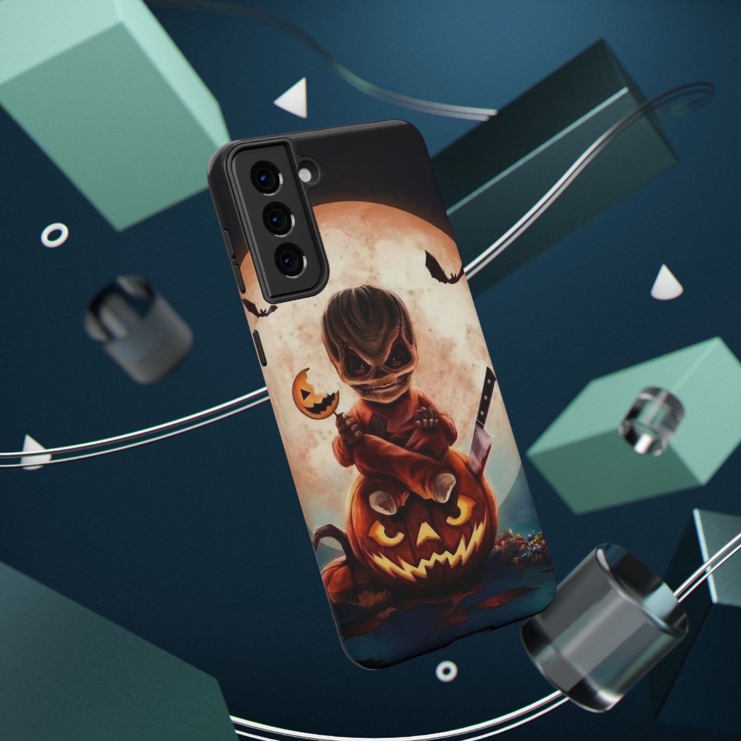 Sam | Trick Or Treat Halloween Horror Design Impact Resistant Phone Case