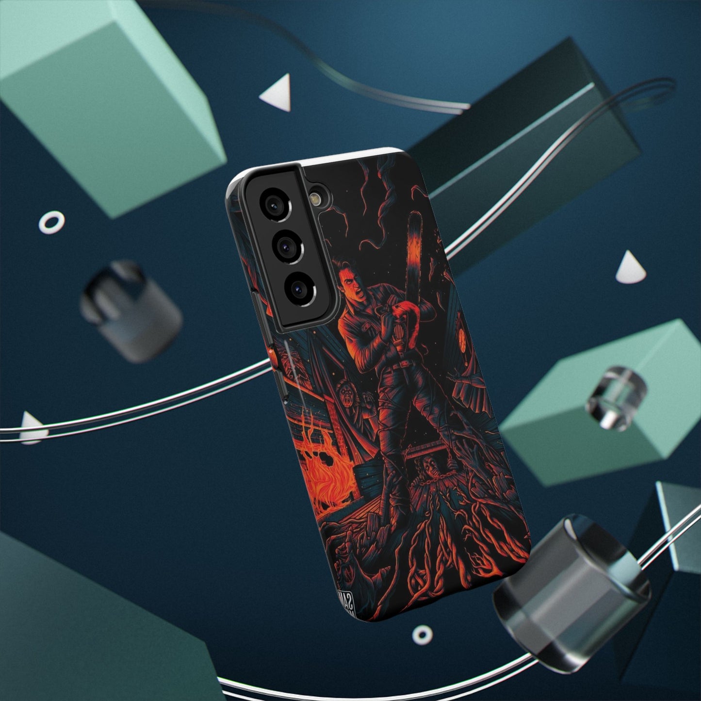 Ash Williams Impact-Resistant Design Phone Case | Perfect for Halloween & Movie Lovers