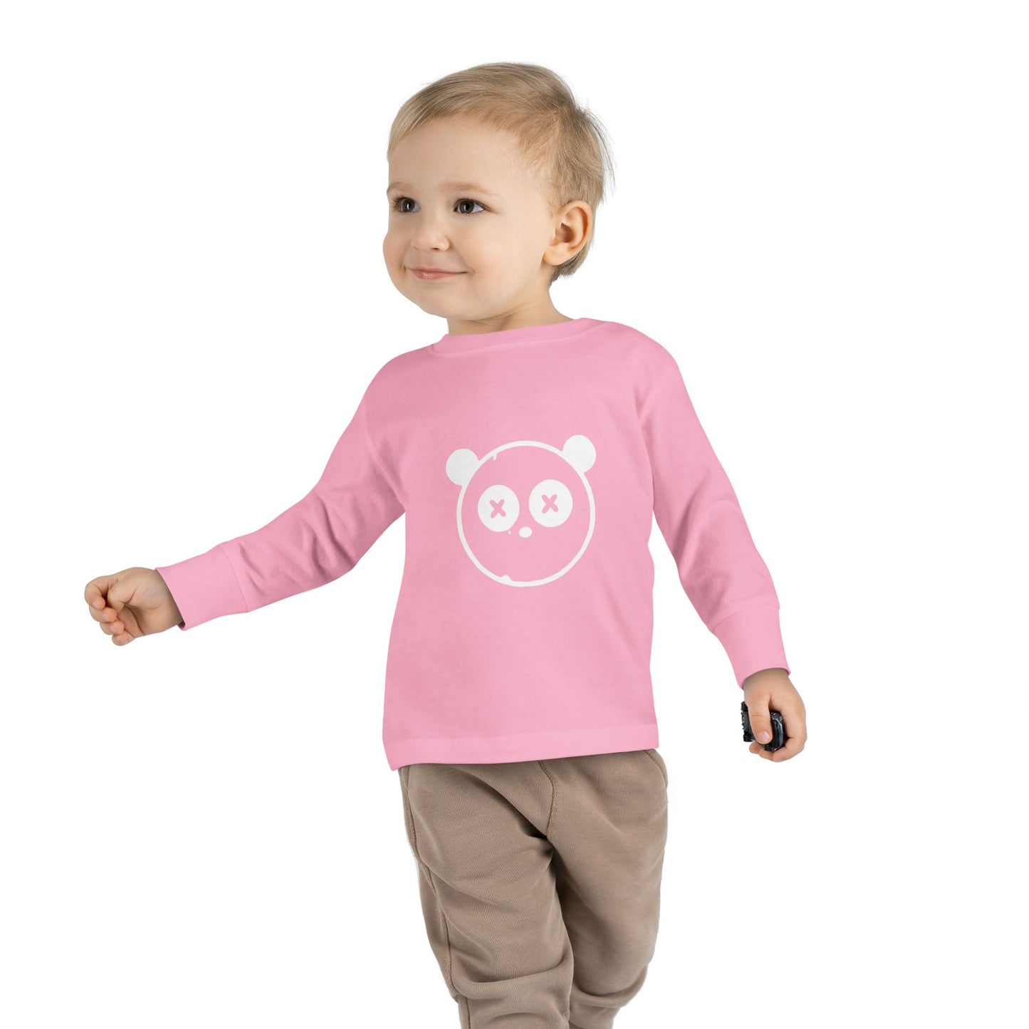 Once Upon A Killer Logo Long Sleeve Toddler Tee - Cozy & Cute