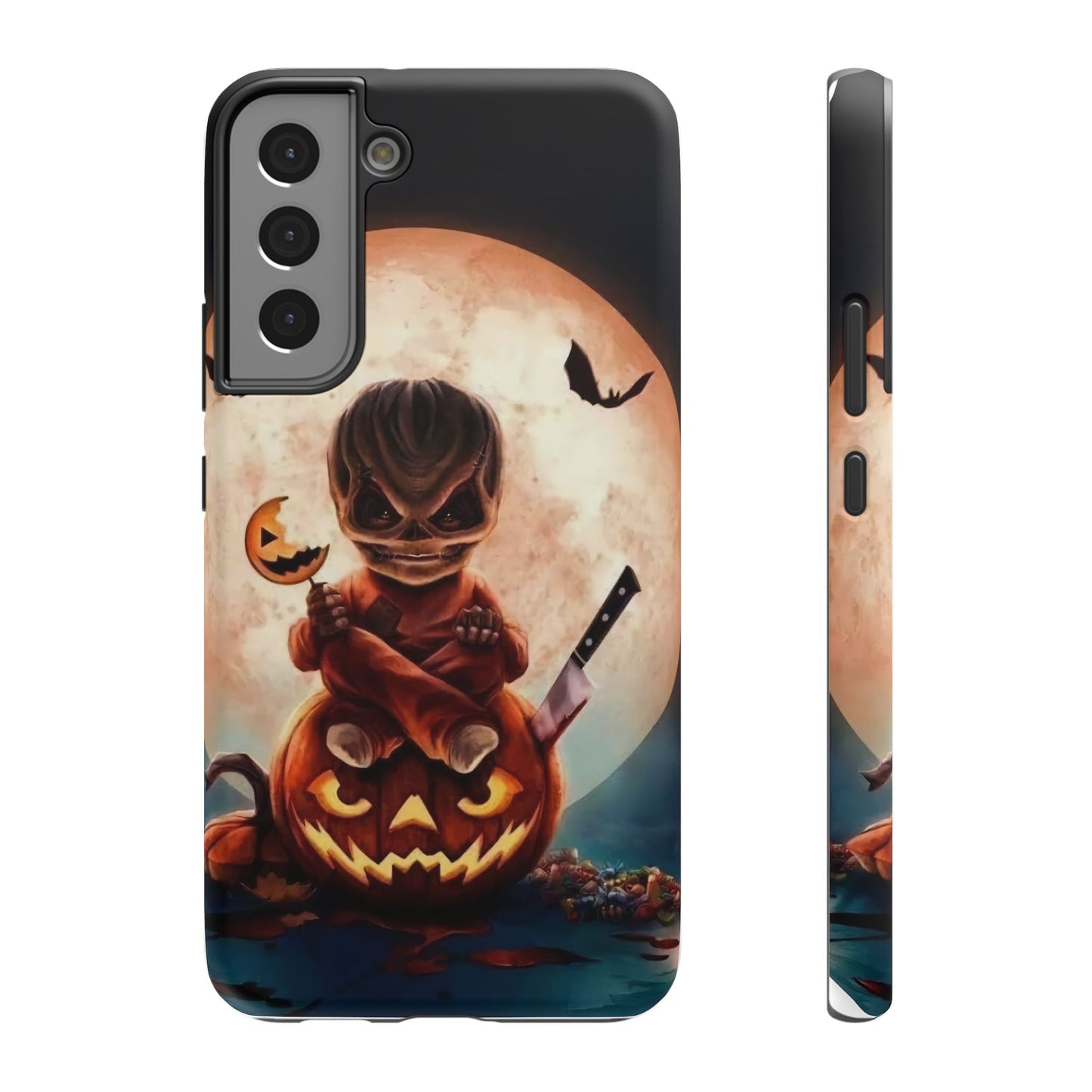 Sam | Trick Or Treat Halloween Horror Design Impact Resistant Phone Case