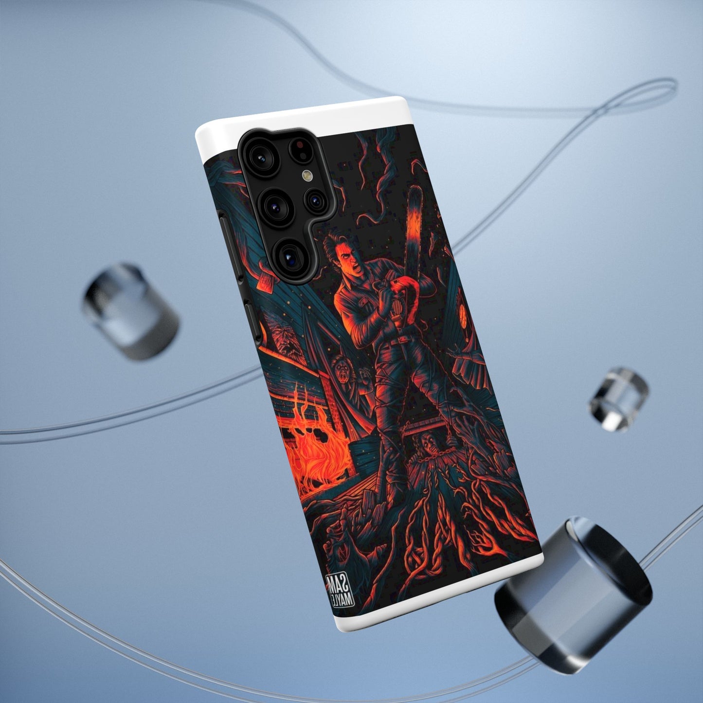 Ash Williams Impact-Resistant Design Phone Case | Perfect for Halloween & Movie Lovers