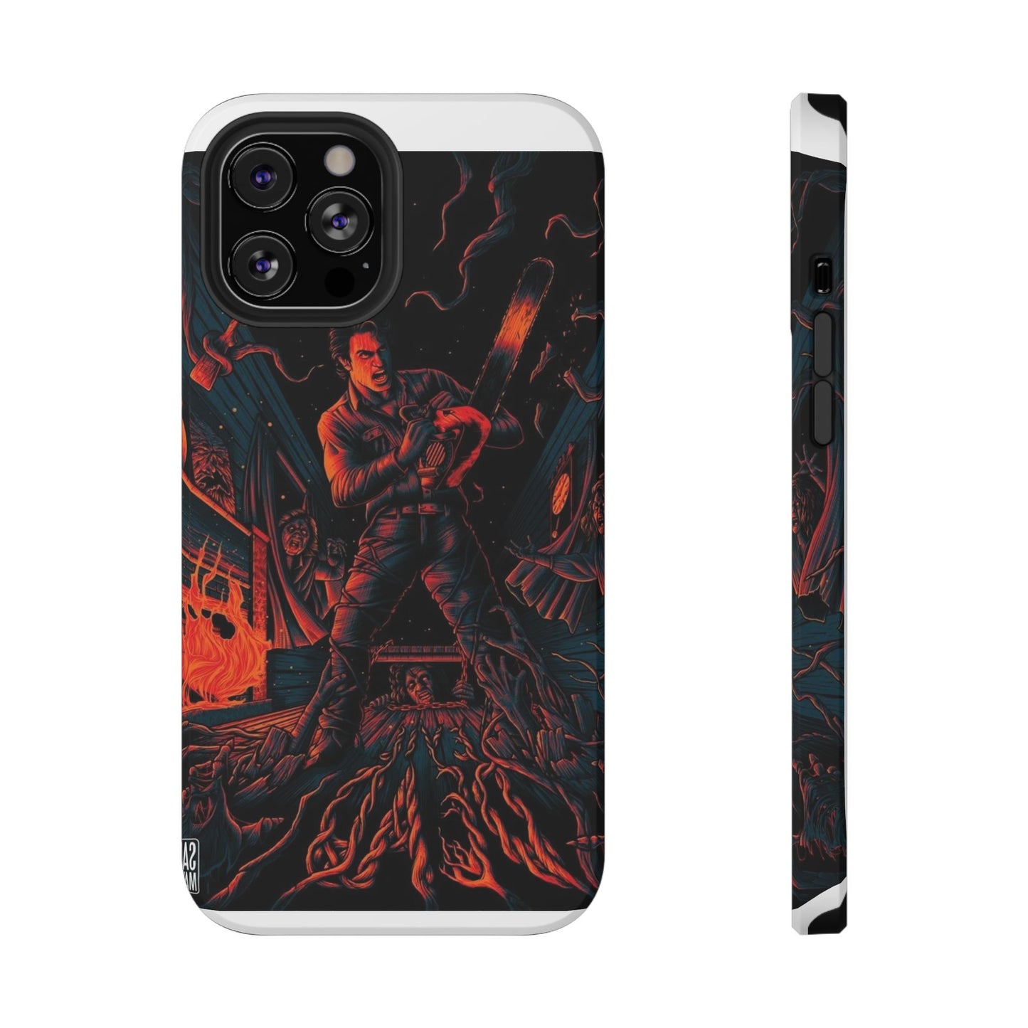 Ash Williams Impact-Resistant Design Phone Case | Perfect for Halloween & Movie Lovers