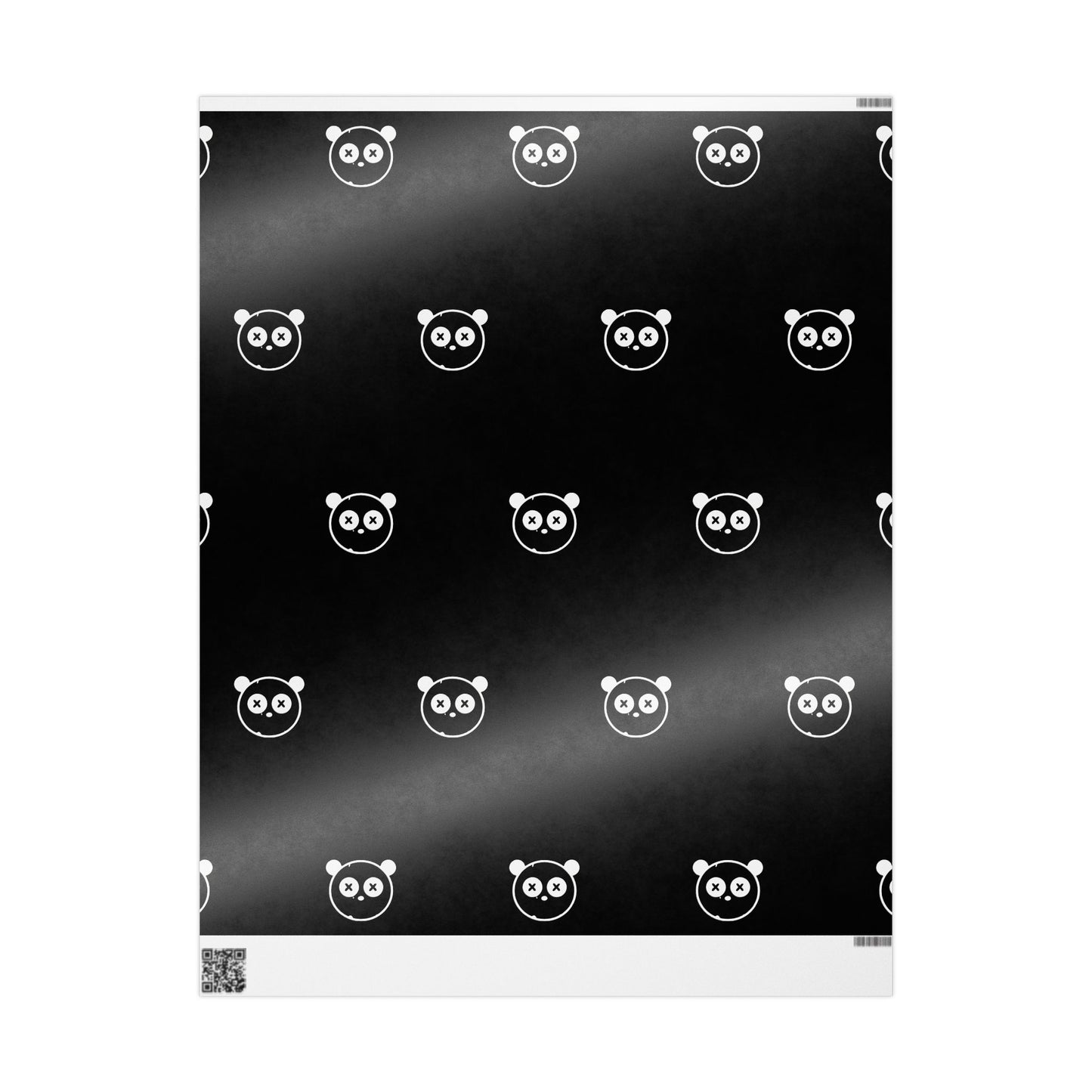 Black and White Gift Wrap for Birthdays and Holidays