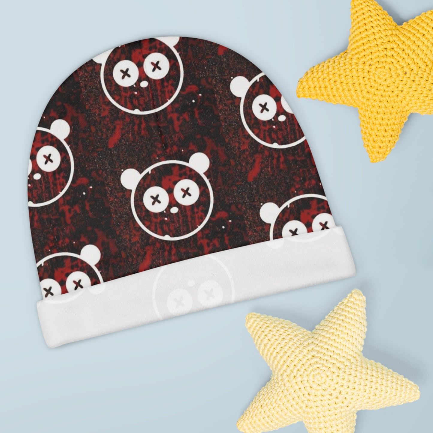 Once Upon A Killer Logo Baby Beanie - Stylish Infant Hat for Newborns