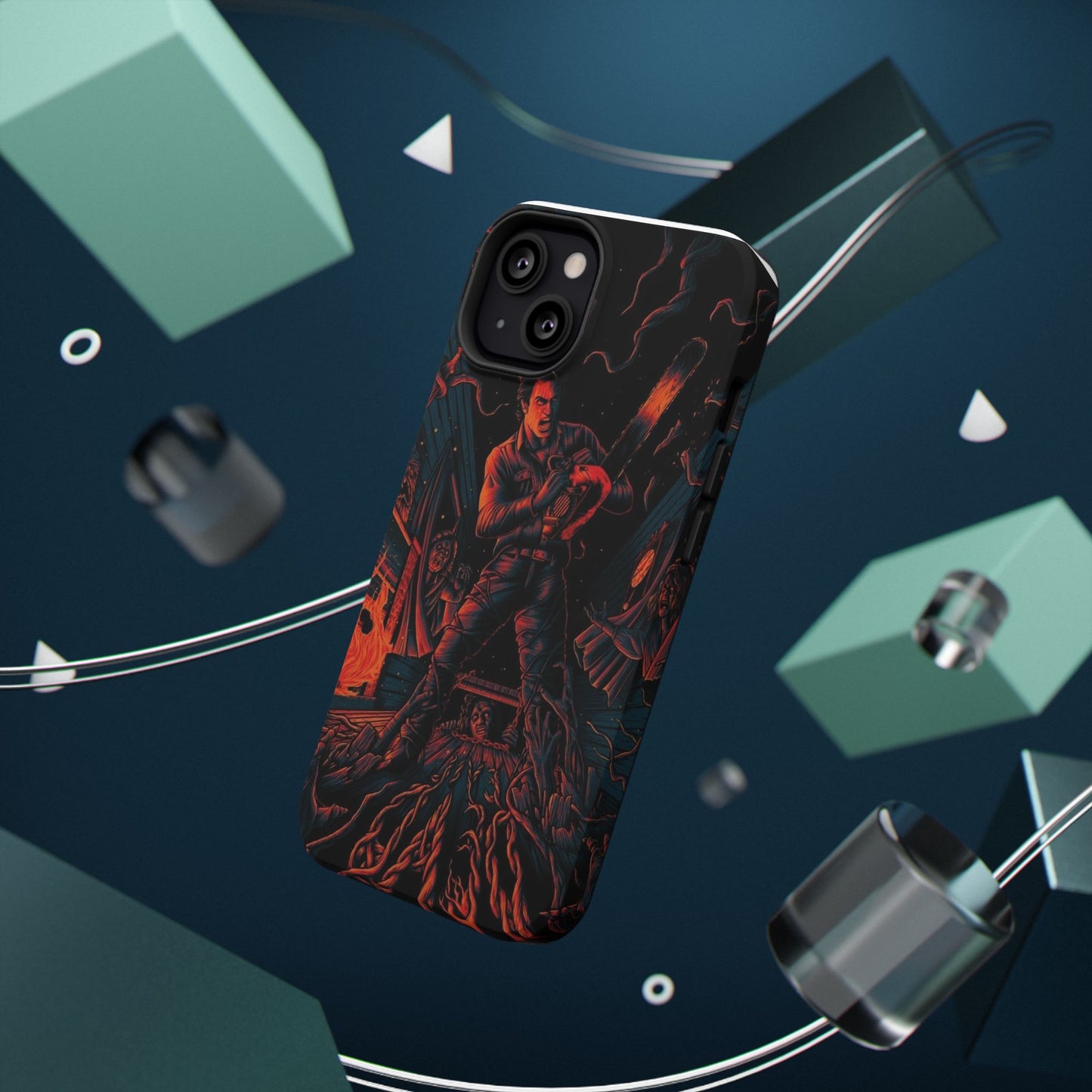 Ash Williams Impact-Resistant Design Phone Case | Perfect for Halloween & Movie Lovers