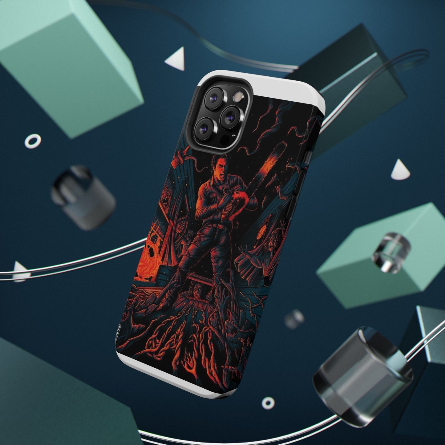 Ash Williams Impact-Resistant Design Phone Case | Perfect for Halloween & Movie Lovers
