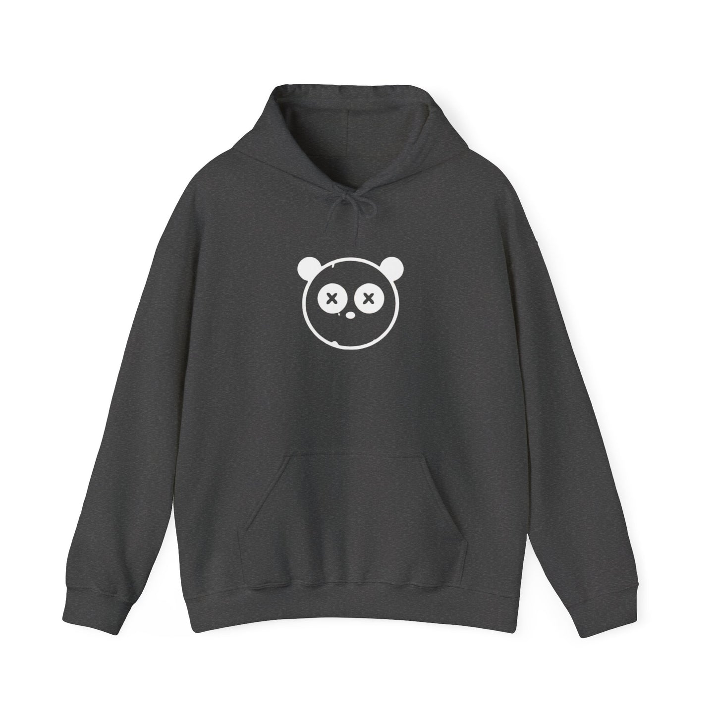 Red Unisex Heavy Blend™ Hooded Sweatshirt with Once Upon A Killer Logo - Perfect for Casual Comfort & Statement Style