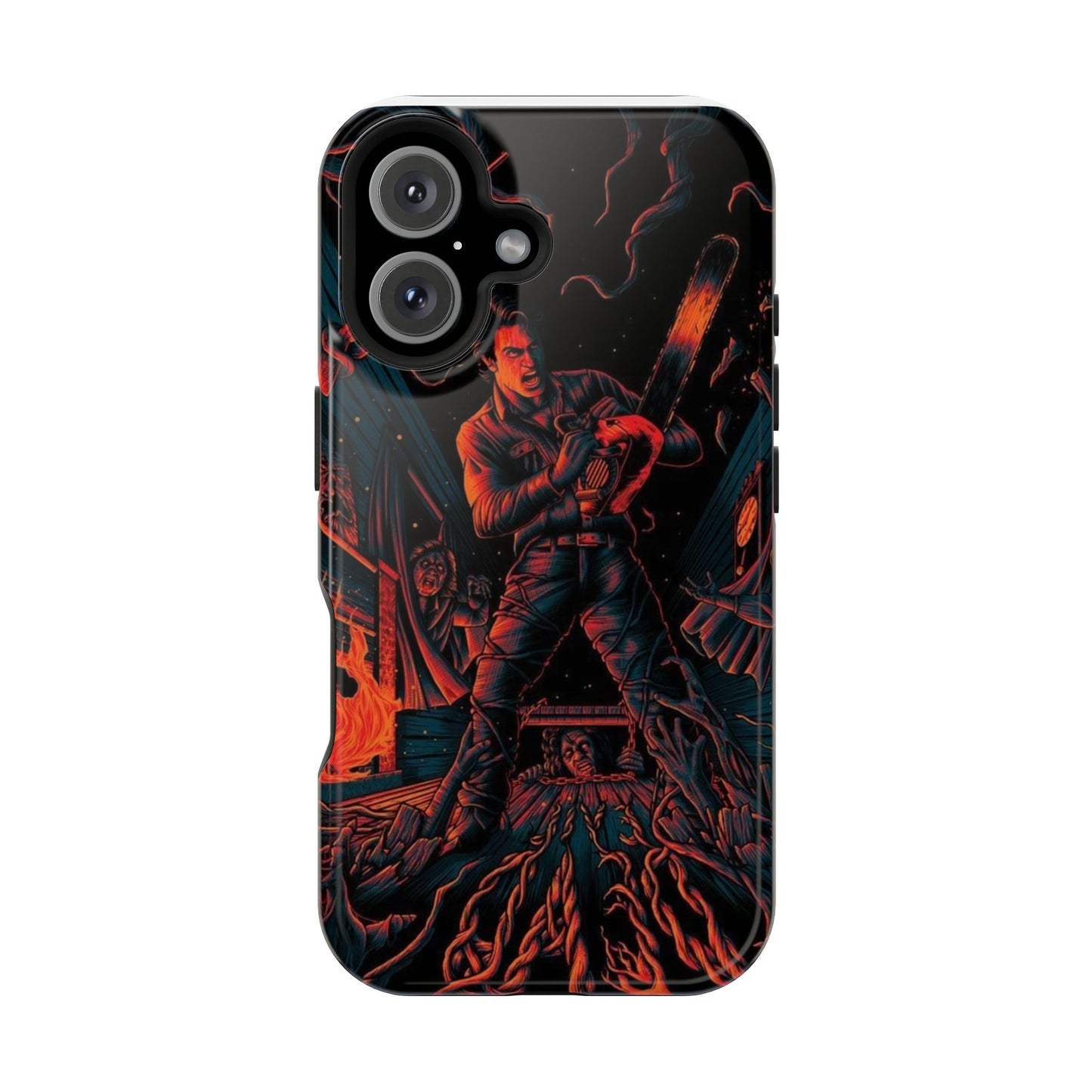 Ash Williams Impact-Resistant Design Phone Case | Perfect for Halloween & Movie Lovers
