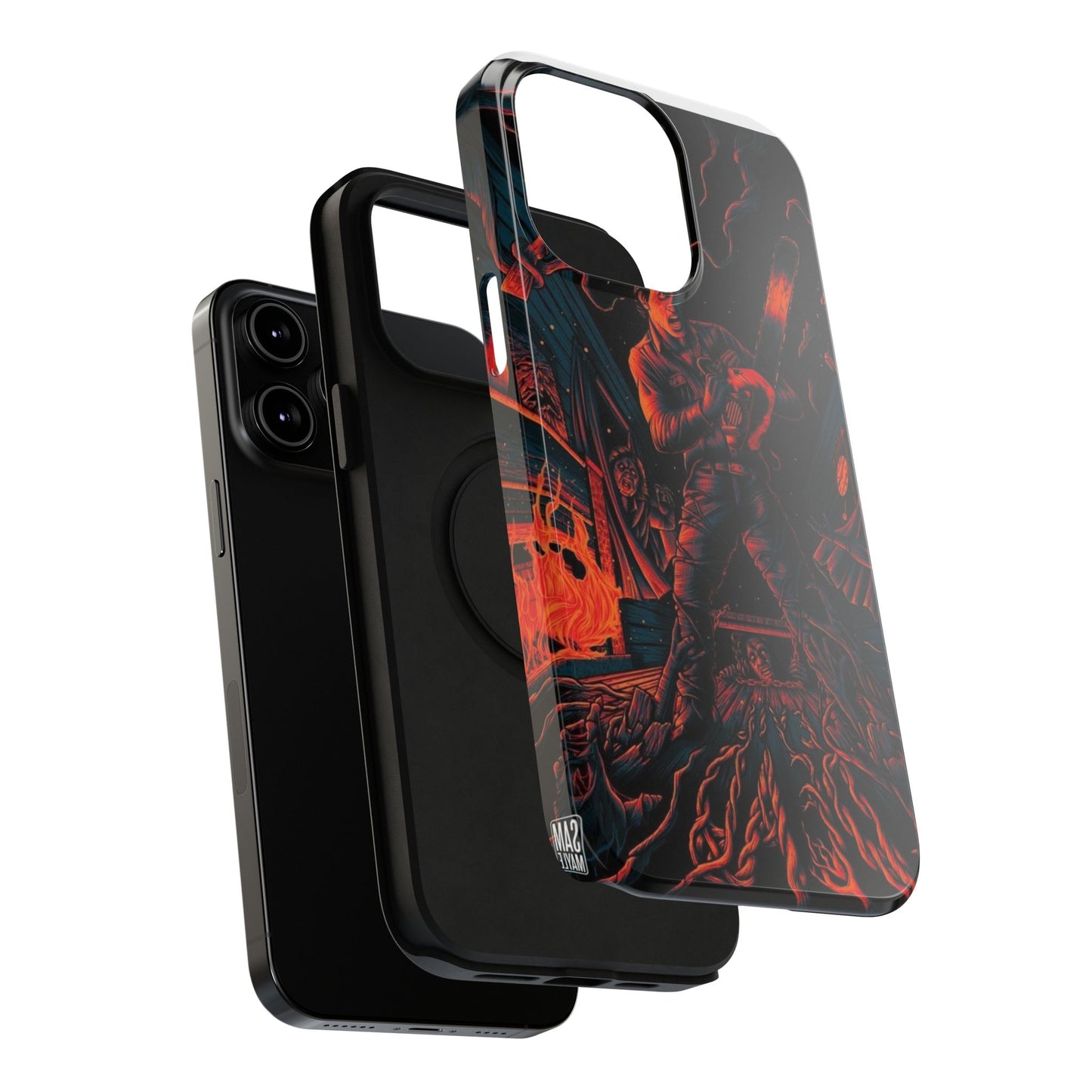 Ash Williams Impact-Resistant Design Phone Case | Perfect for Halloween & Movie Lovers