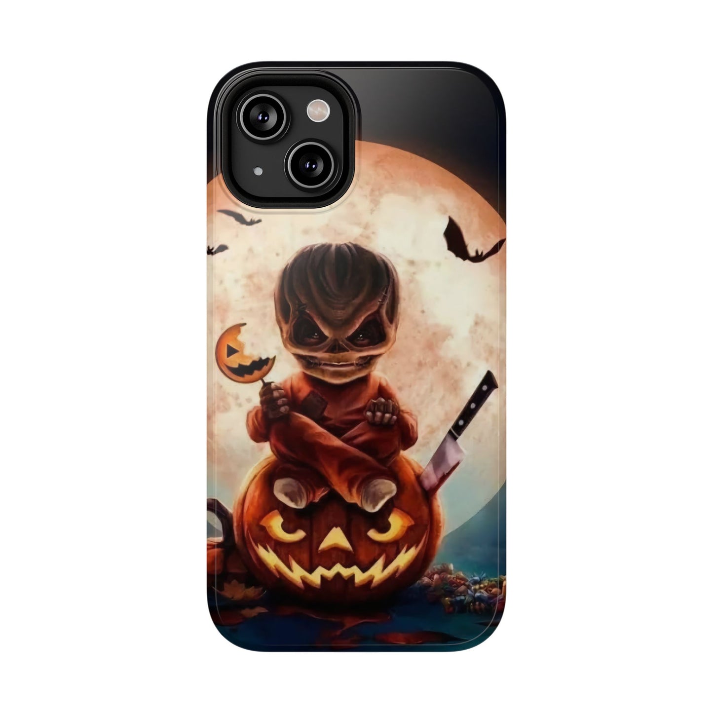 Sam | Trick Or Treat Halloween Horror Design Impact Resistant Phone Case
