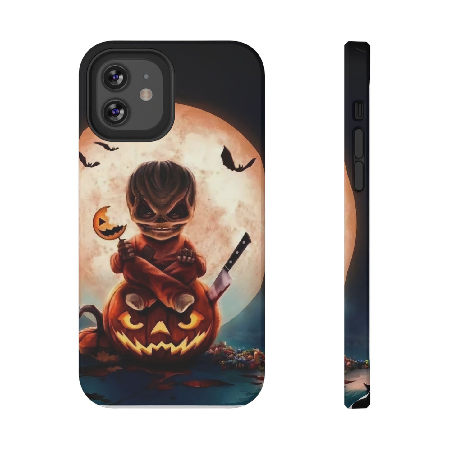 Sam | Trick Or Treat Halloween Horror Design Impact Resistant Phone Case