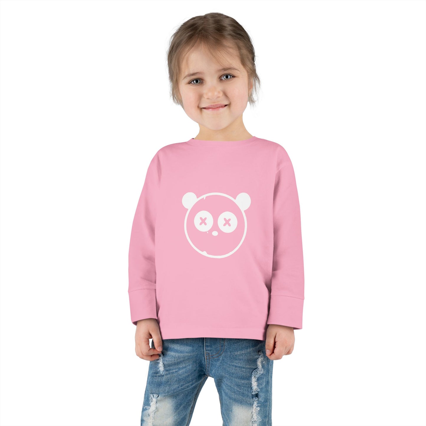 Once Upon A Killer Logo Long Sleeve Toddler Tee - Cozy & Cute