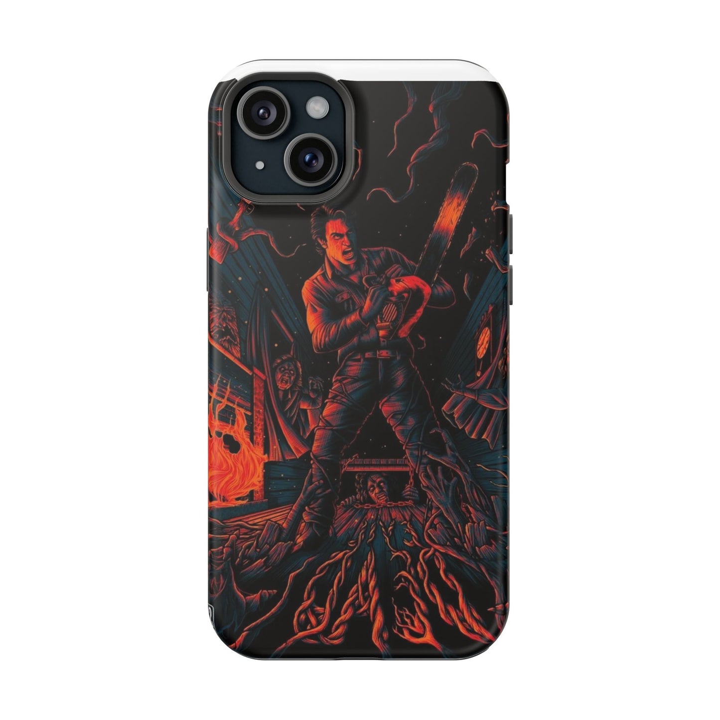 Ash Williams Impact-Resistant Design Phone Case | Perfect for Halloween & Movie Lovers
