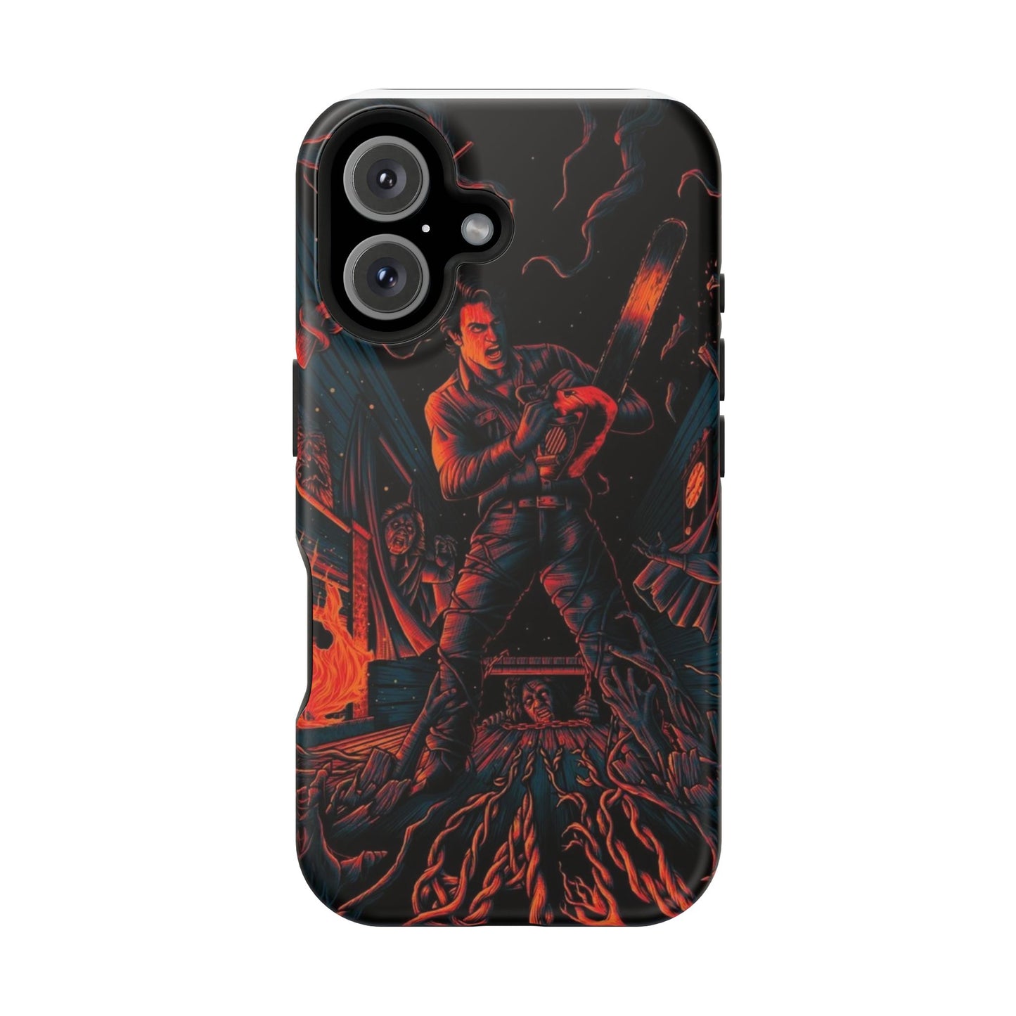 Ash Williams Impact-Resistant Design Phone Case | Perfect for Halloween & Movie Lovers