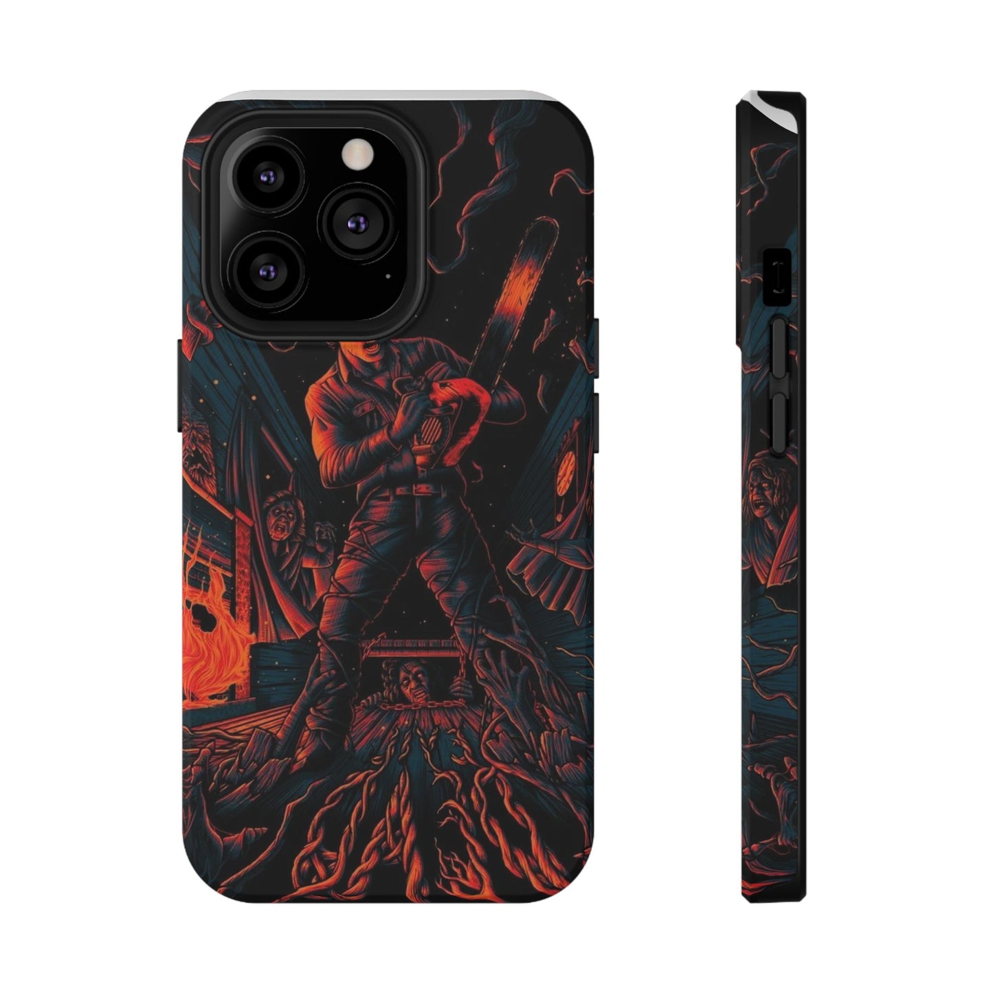 Ash Williams Impact-Resistant Design Phone Case | Perfect for Halloween & Movie Lovers