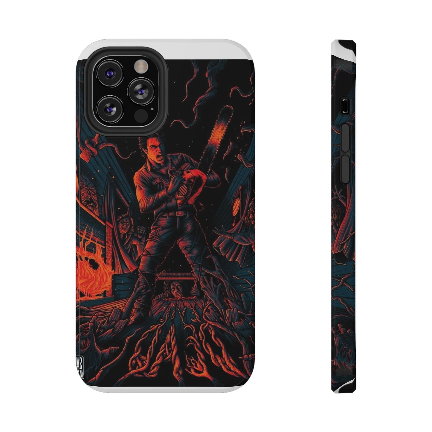Ash Williams Impact-Resistant Design Phone Case | Perfect for Halloween & Movie Lovers