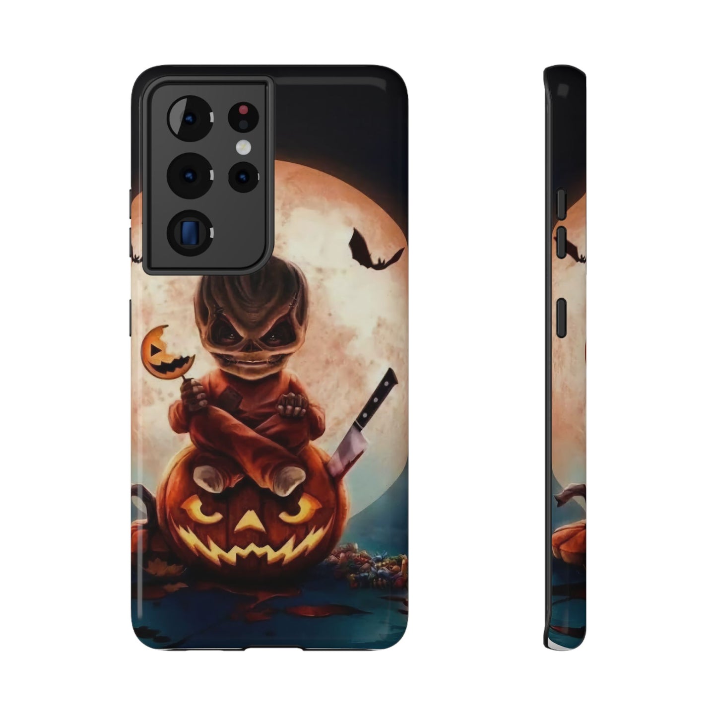 Sam | Trick Or Treat Halloween Horror Design Impact Resistant Phone Case