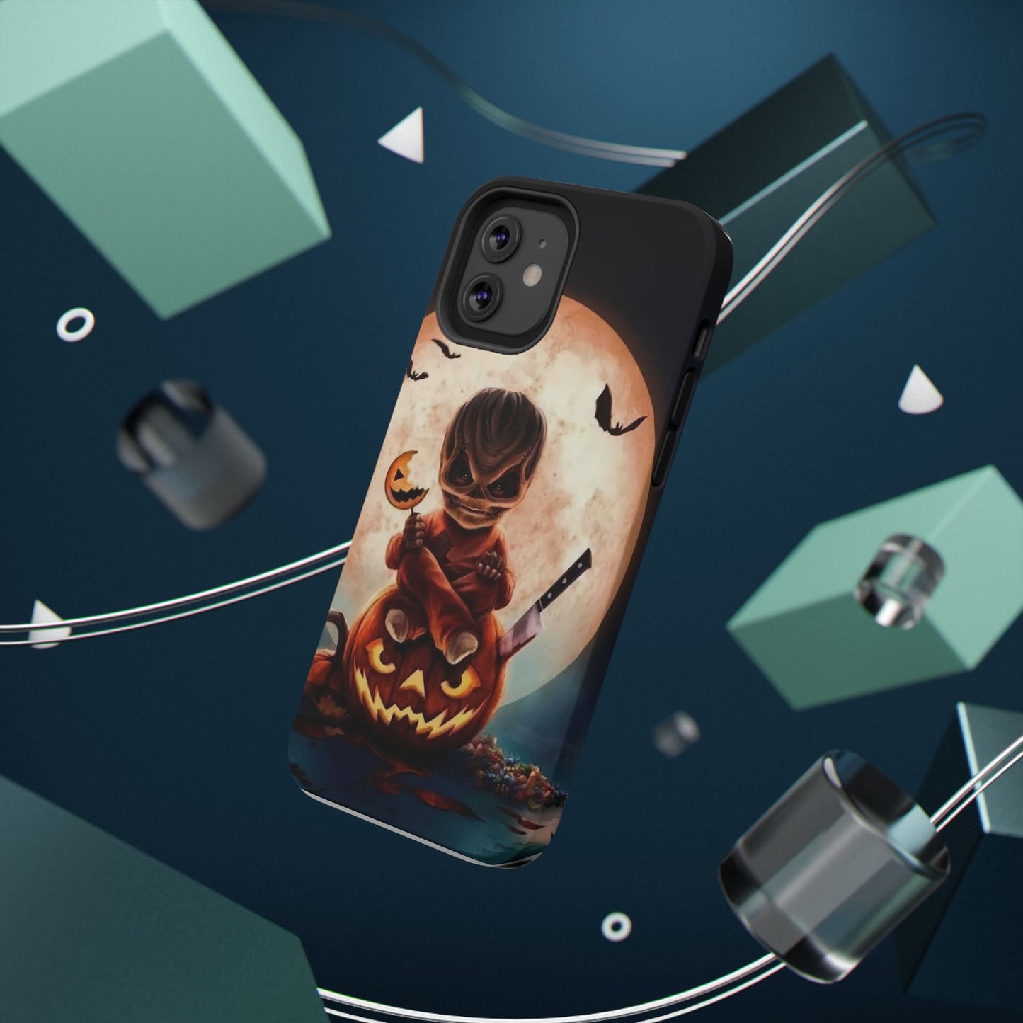 Sam | Trick Or Treat Halloween Horror Design Impact Resistant Phone Case