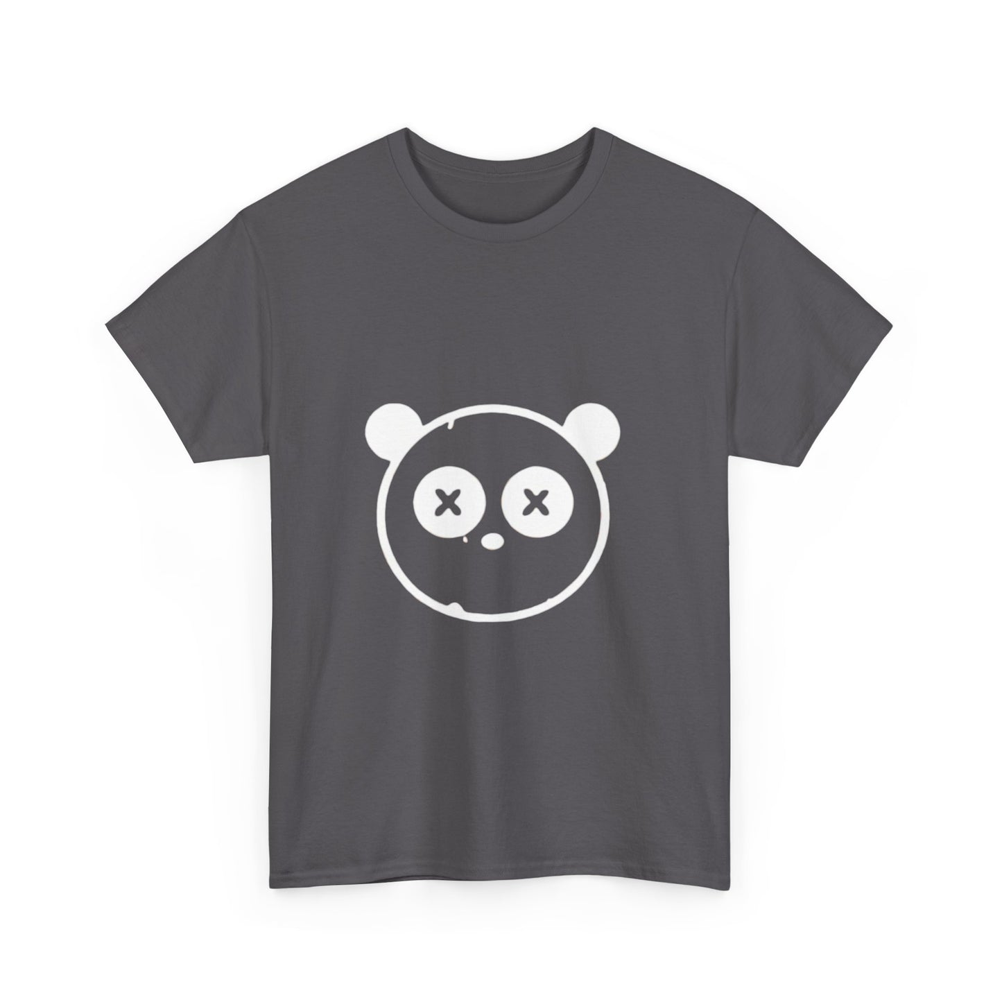 OUAK Logo Graphic Unisex Heavy Cotton Tee - Cute & Casual Red T-Shirt