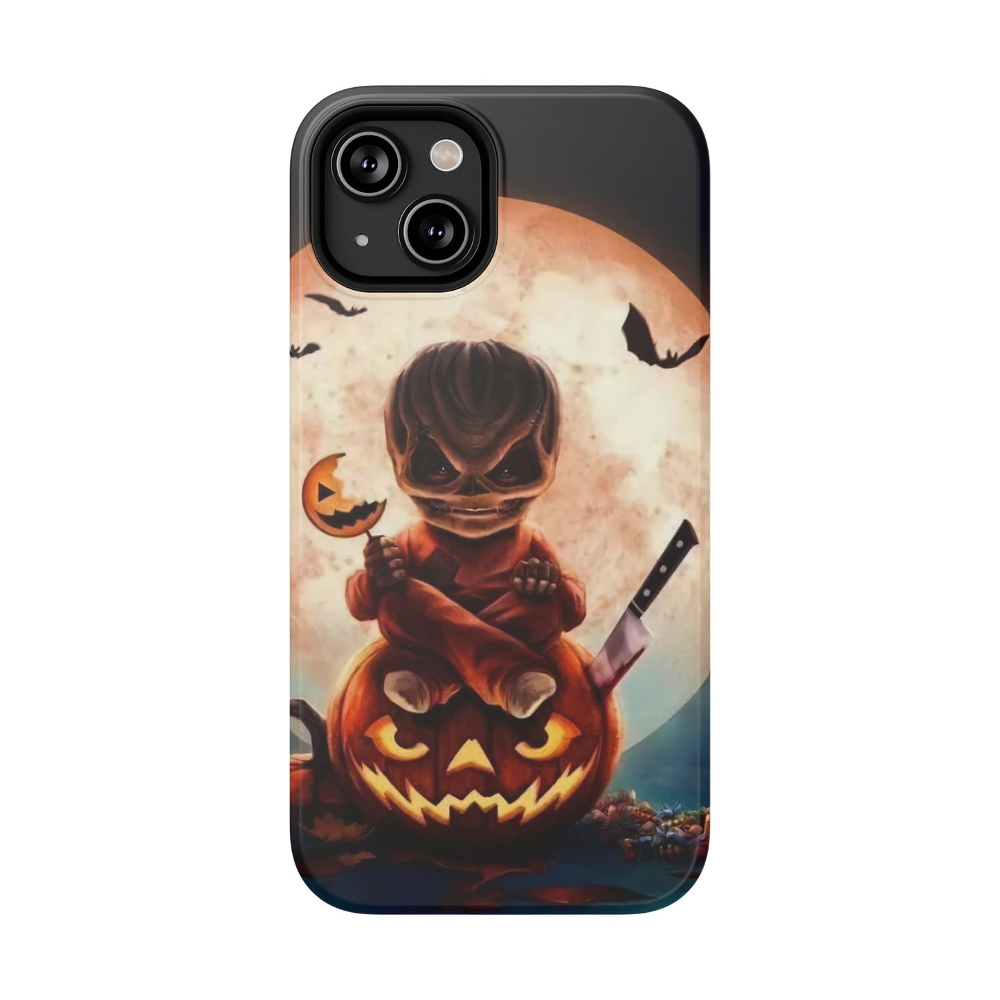 Sam | Trick Or Treat Halloween Horror Design Impact Resistant Phone Case