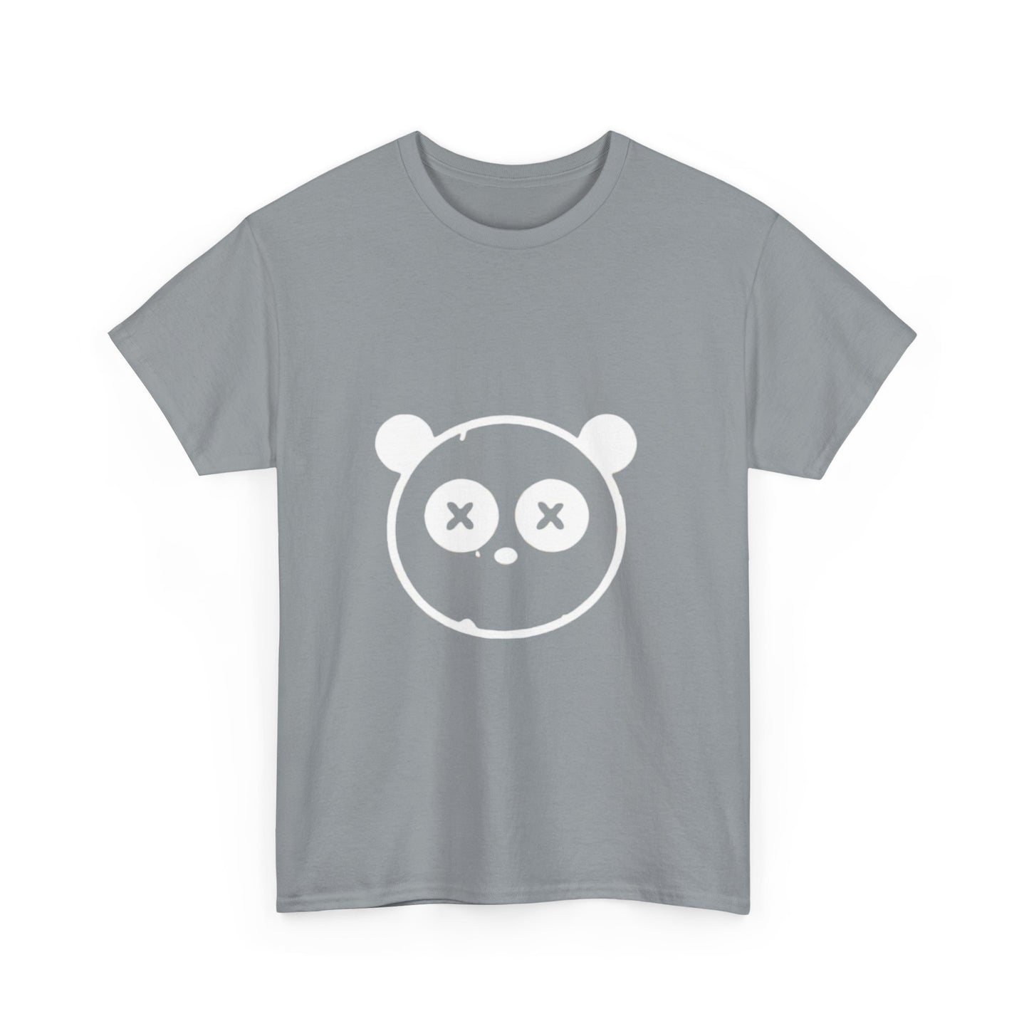 OUAK Logo Graphic Unisex Heavy Cotton Tee - Cute & Casual Red T-Shirt