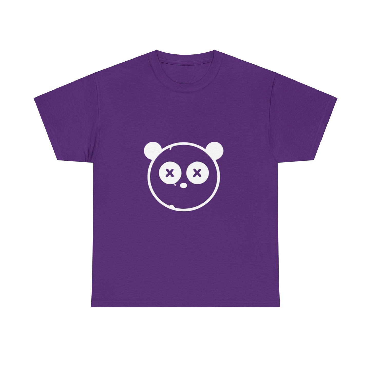 OUAK Logo Graphic Unisex Heavy Cotton Tee - Cute & Casual Red T-Shirt
