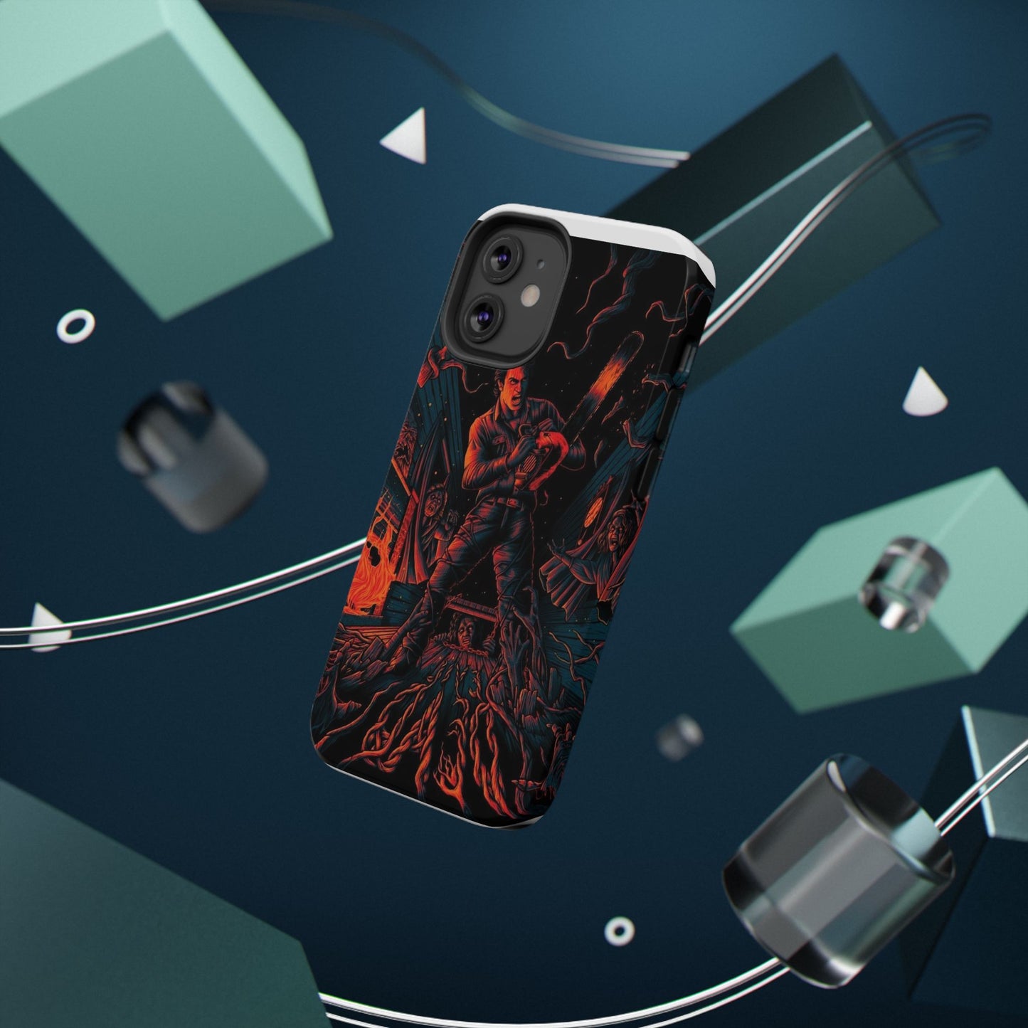 Ash Williams Impact-Resistant Design Phone Case | Perfect for Halloween & Movie Lovers