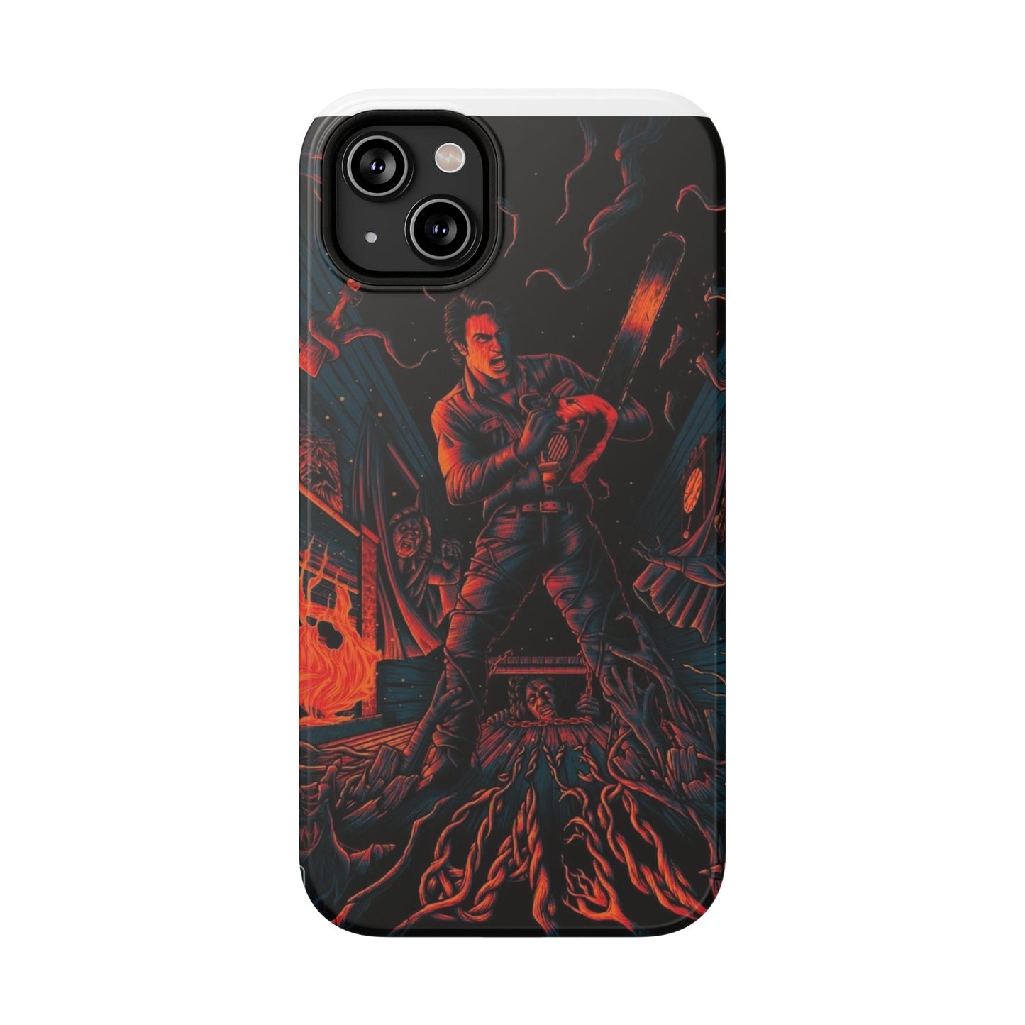 Ash Williams Impact-Resistant Design Phone Case | Perfect for Halloween & Movie Lovers