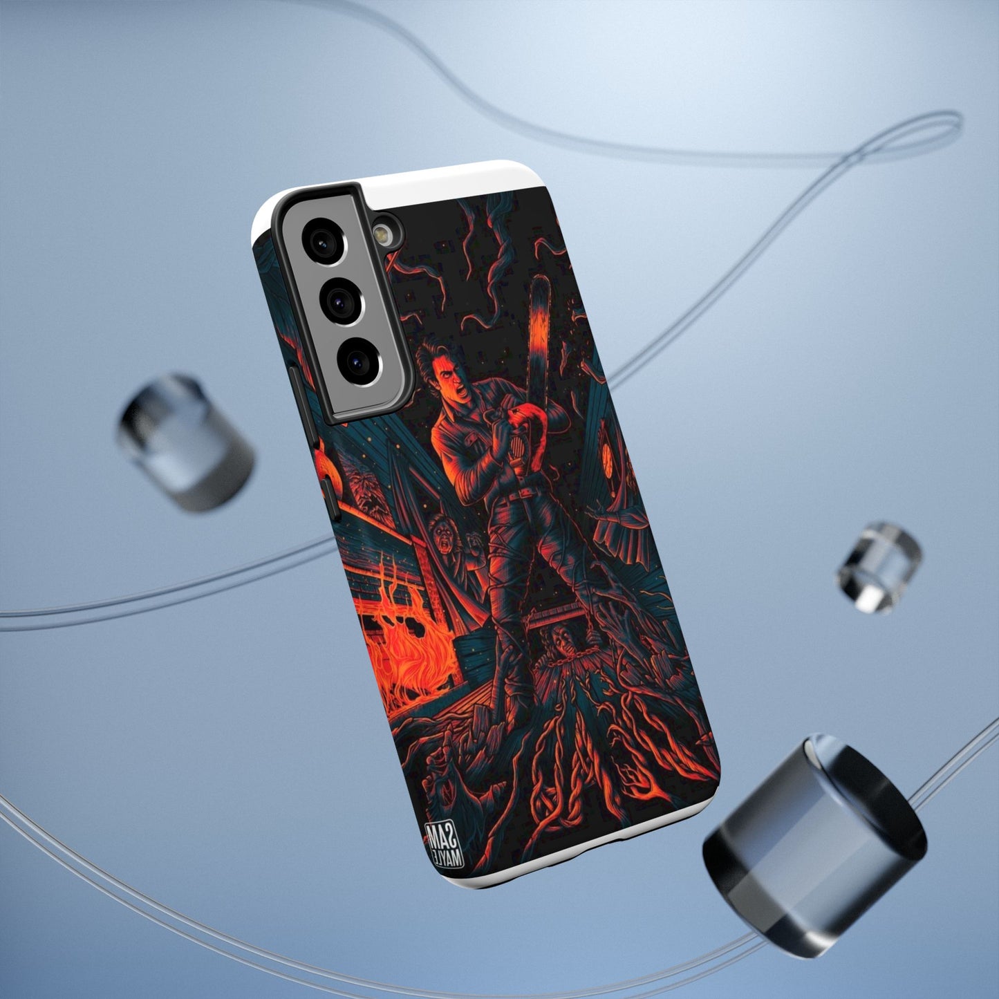 Ash Williams Impact-Resistant Design Phone Case | Perfect for Halloween & Movie Lovers