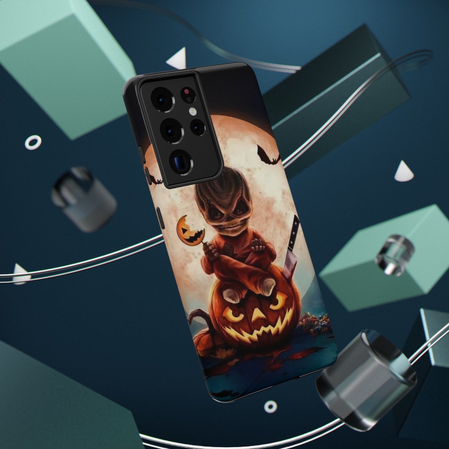 Sam | Trick Or Treat Halloween Horror Design Impact Resistant Phone Case