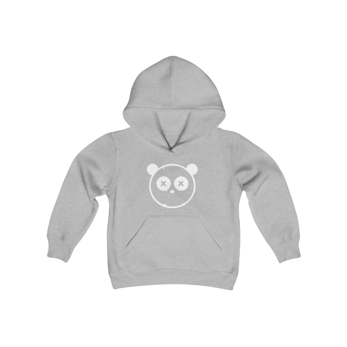 Youth Heavy Blend Hooded Sweatshirt with Once Upon A Killer Logo