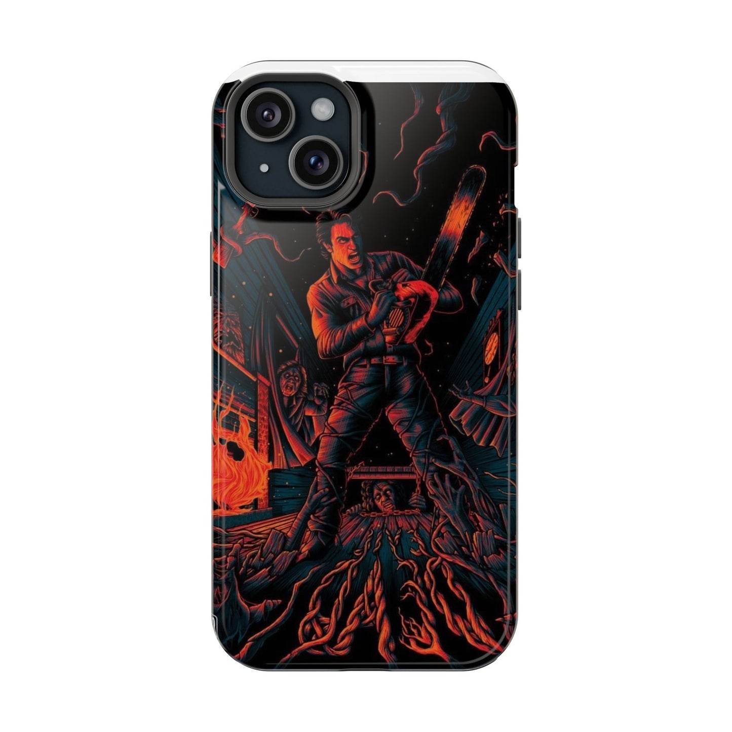 Ash Williams Impact-Resistant Design Phone Case | Perfect for Halloween & Movie Lovers