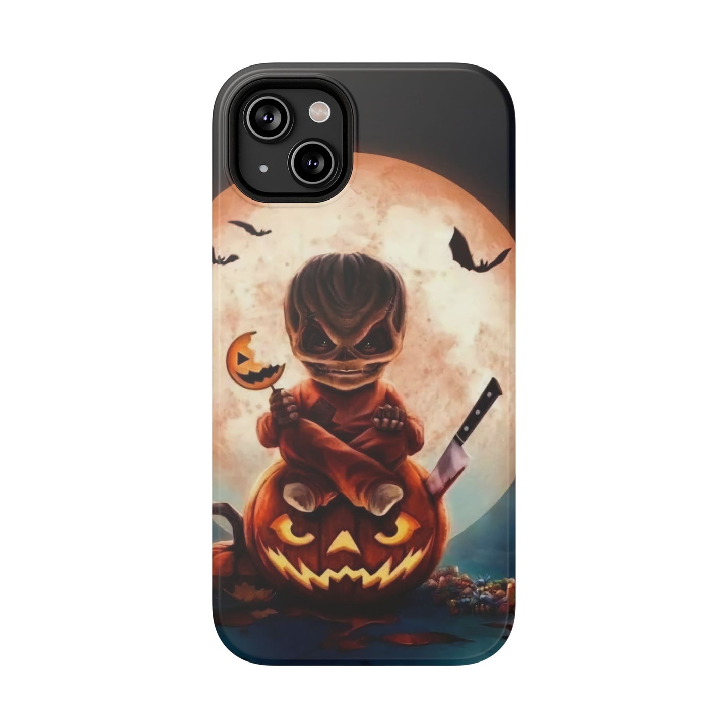 Sam | Trick Or Treat Halloween Horror Design Impact Resistant Phone Case