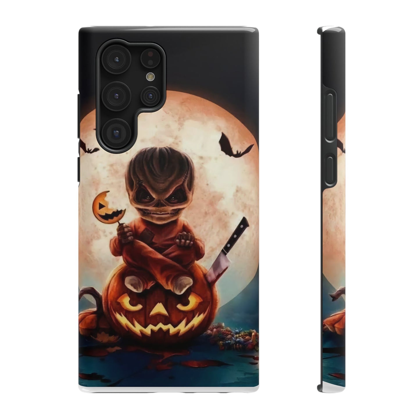 Sam | Trick Or Treat Halloween Horror Design Impact Resistant Phone Case